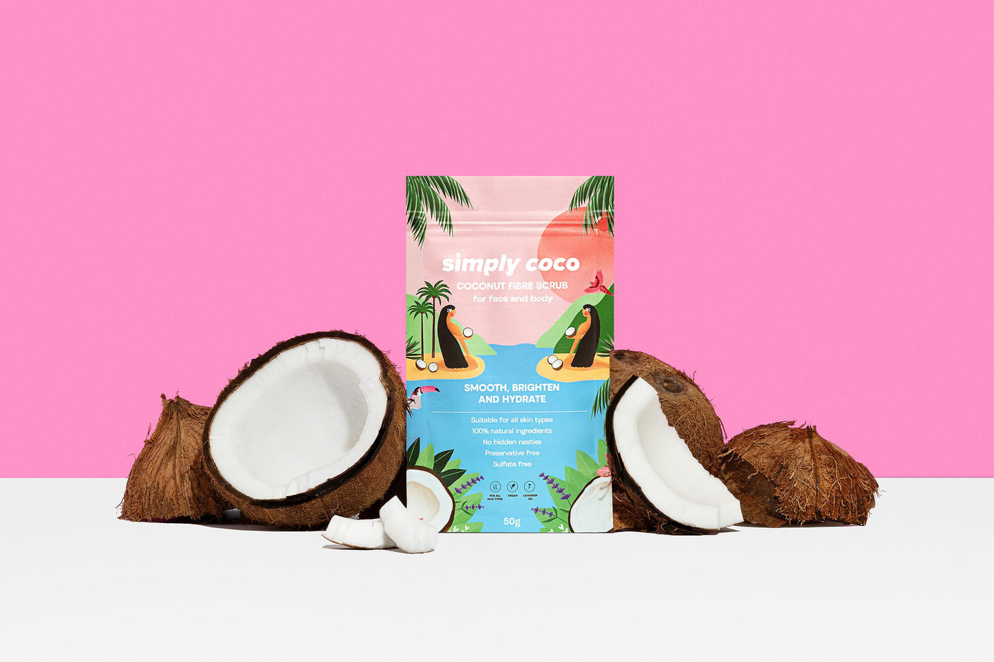Coconut Fiber Scrub